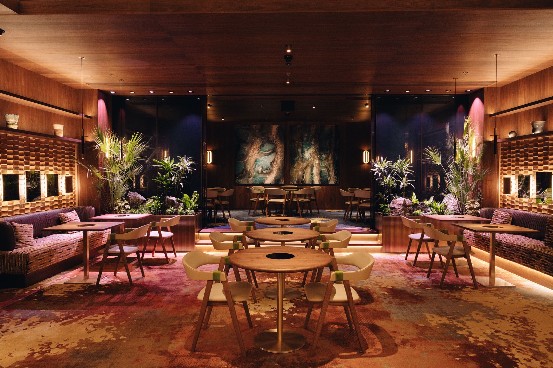 Nobu Budapest lounge area